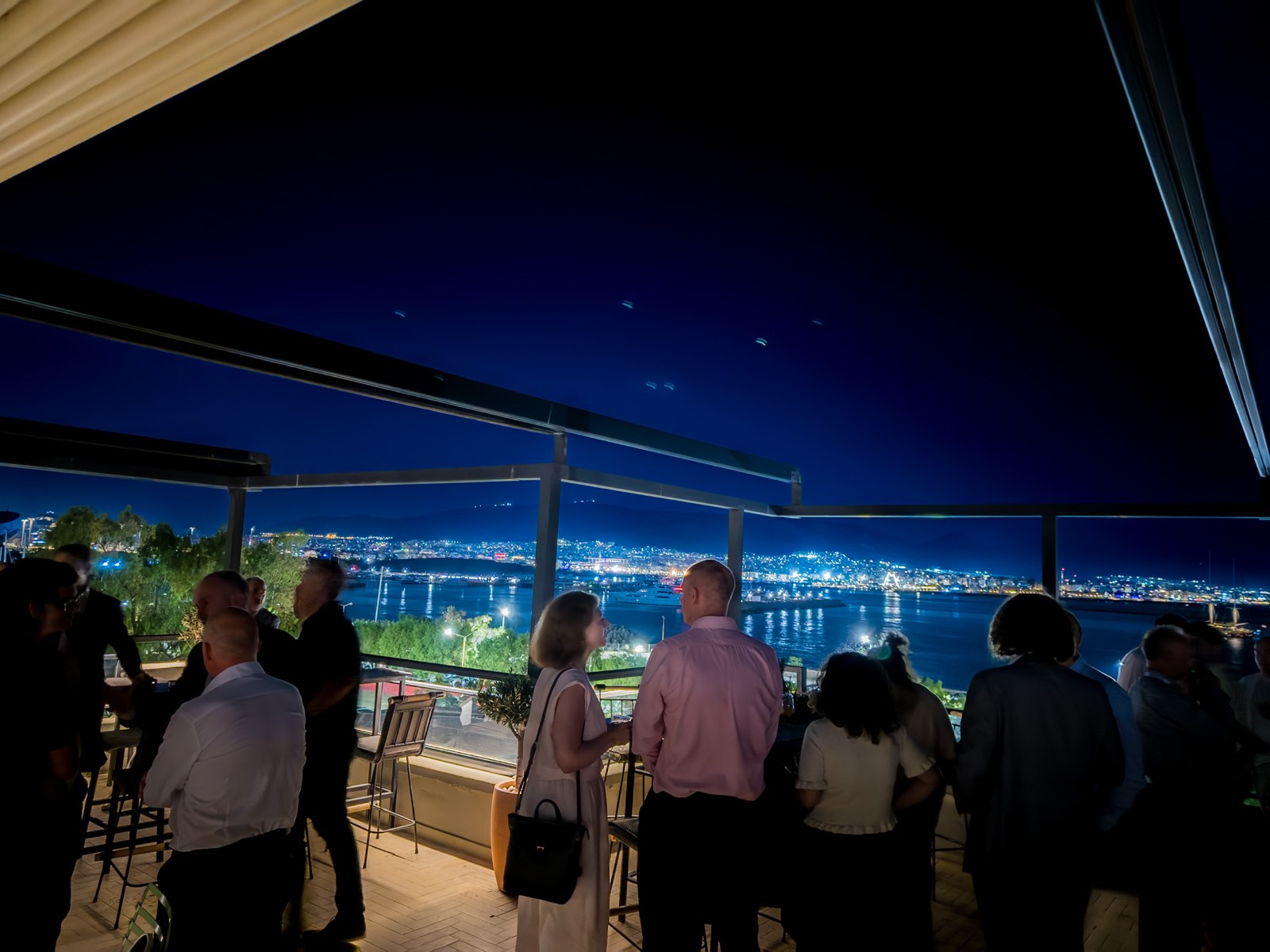 Private event με θέα την Αθηναϊκή Ριβιέρα από το Katafygio